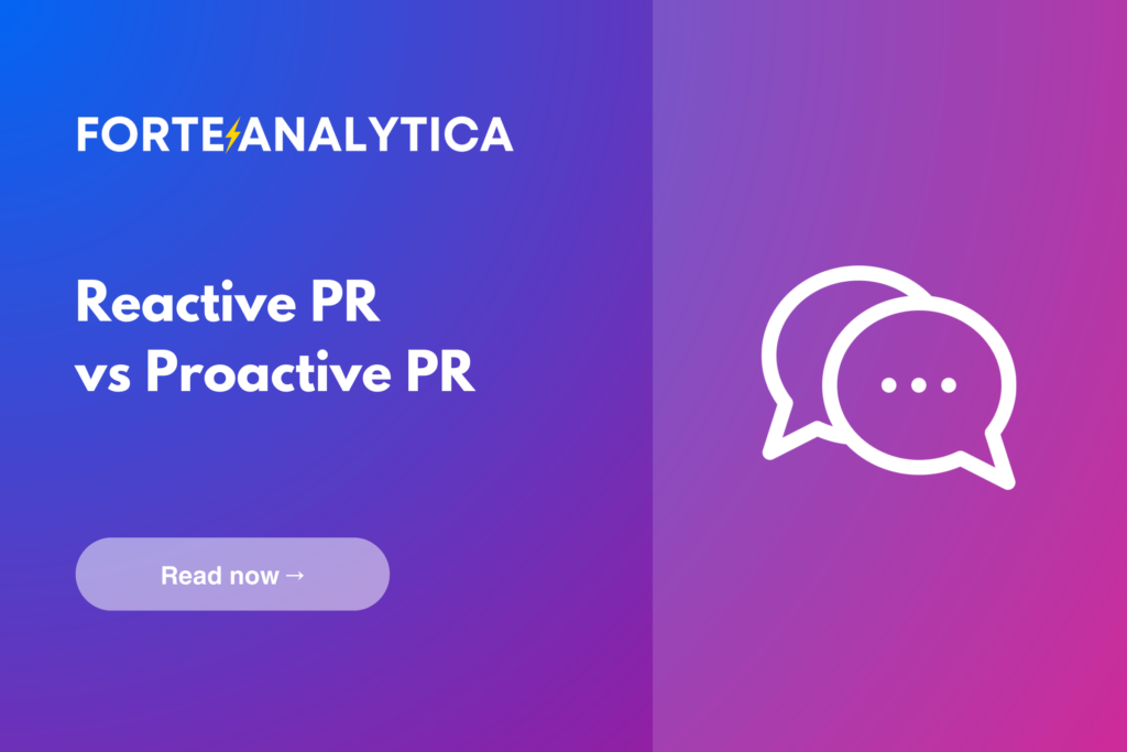 Reactive PR vs Proactive PR