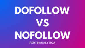 Dofollow vs nofollow links